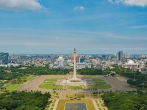 Liburan Lebaran di Monas